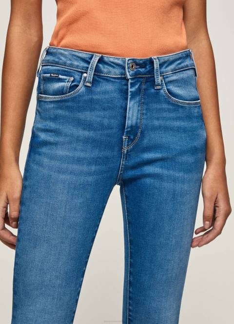 žene traper regent skinny fit traperice visokog struka Pepe Jeans JZ8H58