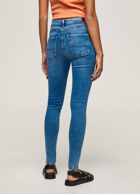 žene traper regent skinny fit traperice visokog struka Pepe Jeans JZ8H58
