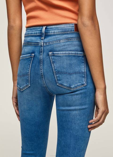 žene traper regent skinny fit traperice visokog struka Pepe Jeans JZ8H58