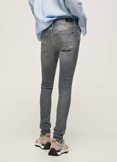 žene traper regent uske traperice visokog struka Pepe Jeans JZ8H47