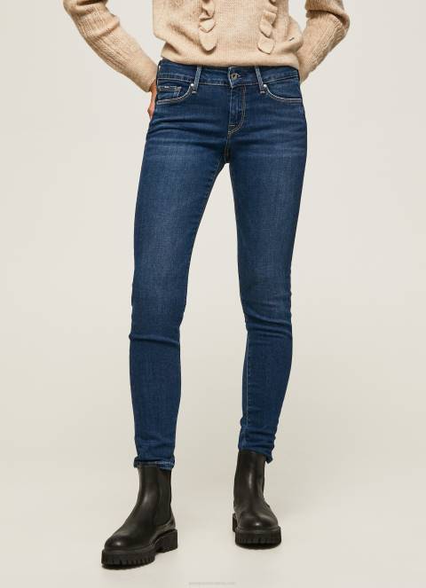 žene traper soho slim fit traperice srednjeg struka Pepe Jeans JZ8H57