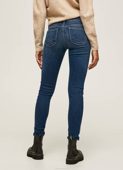 žene traper soho slim fit traperice srednjeg struka Pepe Jeans JZ8H57