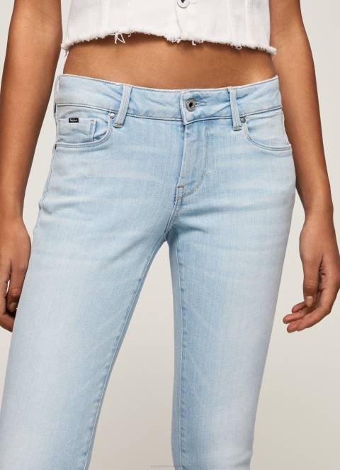 žene traper soho uske traperice srednje visine Pepe Jeans JZ8H53