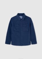 dječak crno podstavljena biciklistička jakna na ramenima Pepe Jeans JZ8H1571 - Slika 4