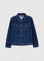 dječak crno podstavljena biciklistička jakna na ramenima Pepe Jeans JZ8H1571 - Slika 5