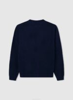 dječak dulwich pamučni dres s izvezenim logotipom Pepe Jeans JZ8H1590 - Slika 2