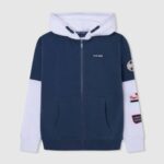 dječak jarman džemper s krpama s logotipom Pepe Jeans JZ8H1594