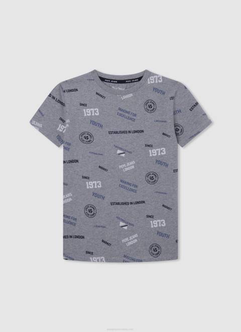 dječak jarman majica s printom logotipa Pepe Jeans JZ8H1648 - Slika 4