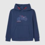 dječak jarman motociklistički džemper s kapuljačom Pepe Jeans JZ8H1596