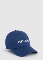 dječak jarman osnovna kapa s izvezenim logotipom Pepe Jeans JZ8H1707