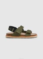 dječak kaki zelena berlin saturday anatomske sandale Pepe Jeans JZ8H1551