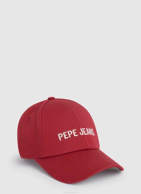 dječak lijevanje osnovna kapa s izvezenim logotipom Pepe Jeans JZ8H1708 - Slika 4
