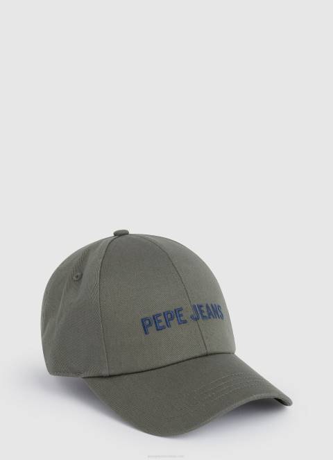 dječak lijevanje osnovna kapa s izvezenim logotipom Pepe Jeans JZ8H1708 - Slika 1