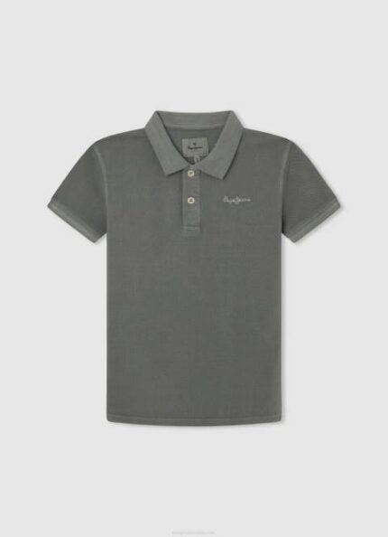 dječak lijevanje pike polo majica s izvezenim logotipom Pepe Jeans JZ8H1663