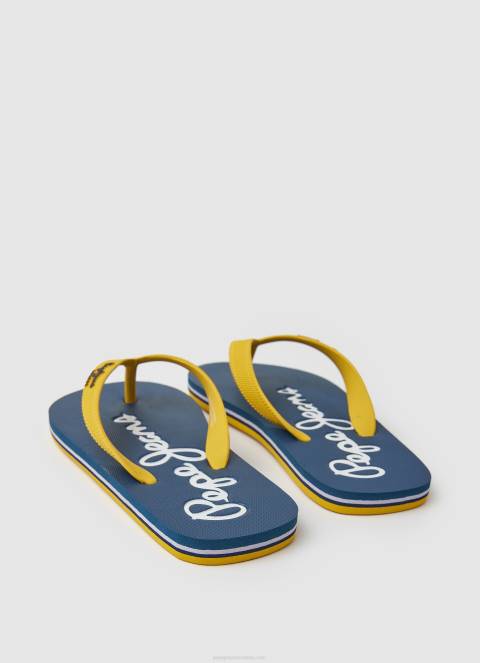 dječak mornarica bay beach osnovne japanke za plažu Pepe Jeans JZ8H1557 - Slika 4