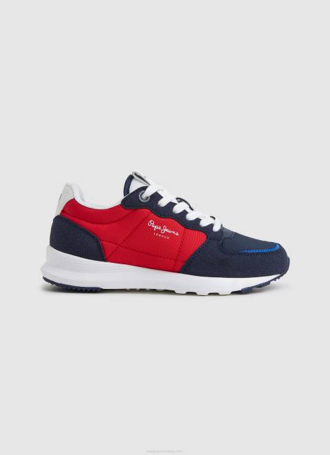 dječak mornarica london pro vint tenisice za trčanje Pepe Jeans JZ8H1538 - Slika 1
