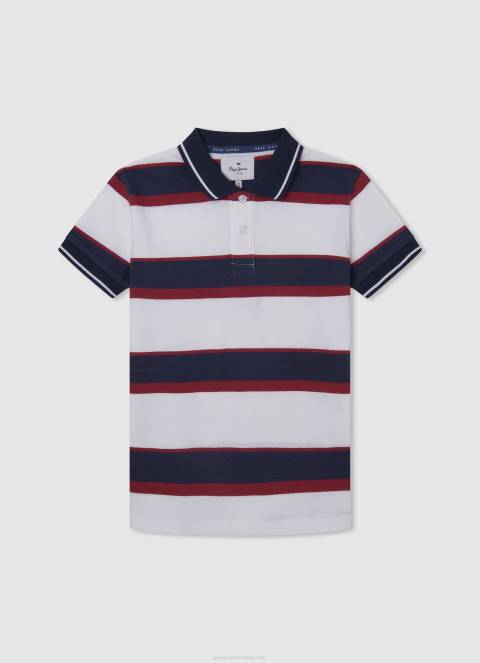 dječak prljavo bijelo javorova košulja s mao ovratnikom Pepe Jeans JZ8H1671 - Slika 3