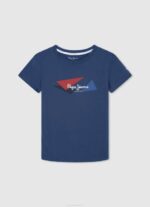 dječak prljavo bijelo majica s printom logotipa Pepe Jeans JZ8H1643 - Slika 5