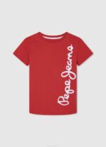 dječak sjaj majica s printom logotipa Pepe Jeans JZ8H1611 - Slika 4