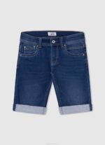dječak sjaj sportske kratke hlače s printom logotipa Pepe Jeans JZ8H1686 - Slika 3