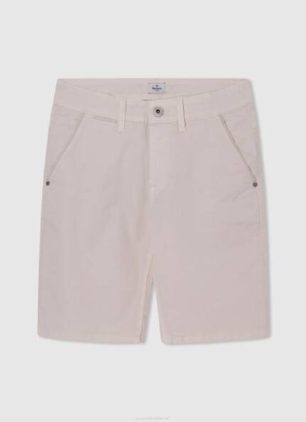 dječak slonovača kratke chino hlače uobičajenog kroja Pepe Jeans JZ8H1697