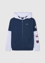 dječak studio crvena džemper s otisnutim logotipom Pepe Jeans JZ8H1595 - Slika 3