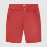 dječak studio crvena kratke chino hlače uobičajenog kroja Pepe Jeans JZ8H1693