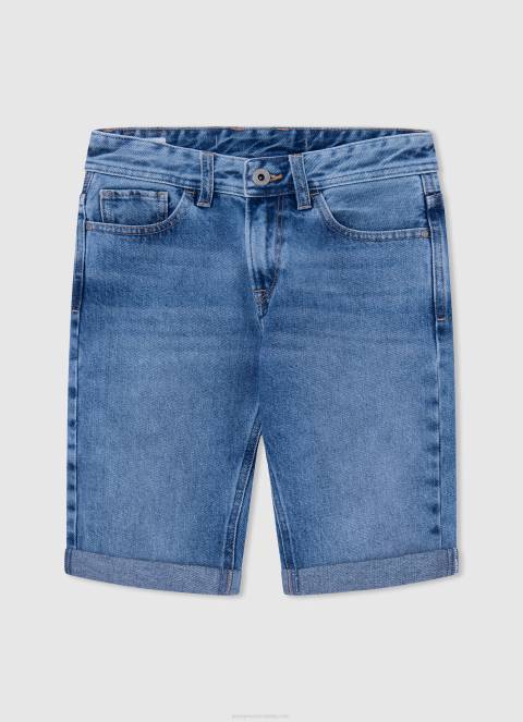 dječak studio crvena kratke chino hlače uobičajenog kroja Pepe Jeans JZ8H1693 - Slika 5