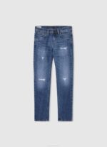dječak traper unovčene traperice srednjeg kroja Pepe Jeans JZ8H1578