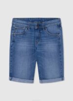dječak traper uske kratke traper hlače Pepe Jeans JZ8H1683
