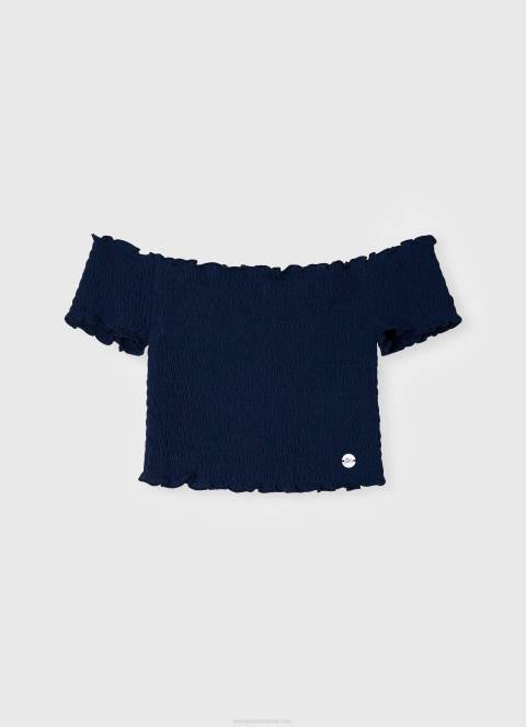 djevojka bijela majica s otisnutim logotipom Pepe Jeans JZ8H1427 - Slika 4