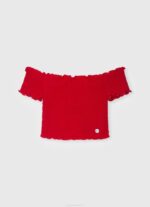 djevojka bijela majica s otisnutim logotipom Pepe Jeans JZ8H1427 - Slika 5