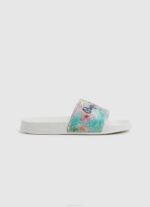 djevojka bijela slider martina japanke za plažu Pepe Jeans JZ8H1346