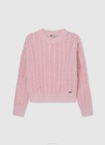 djevojka dulwich pamučni džemper s izblijedjelim prugama Pepe Jeans JZ8H1408 - Slika 4