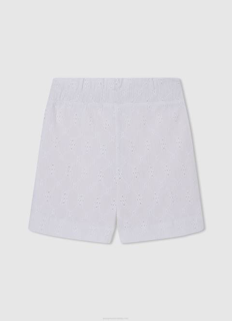 djevojka mousse gigi kratke hlače s otvorenim detaljima Pepe Jeans JZ8H1487 - Slika 2