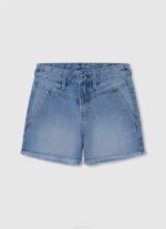 djevojka mousse gigi kratke hlače s otvorenim detaljima Pepe Jeans JZ8H1487 - Slika 3