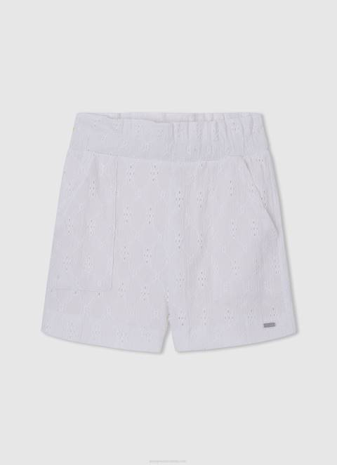 djevojka mousse gigi kratke hlače s otvorenim detaljima Pepe Jeans JZ8H1487 - Slika 1