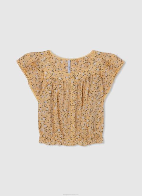 djevojka mousse hilary bluza s otvorenim detaljima Pepe Jeans JZ8H1472 - Slika 4