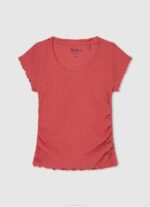 djevojka ocean rebrasta košulja s valovitim efektom Pepe Jeans JZ8H1443 - Slika 3