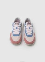 djevojka oprana ruža london basic tenisice za trčanje Pepe Jeans JZ8H1312 - Slika 2