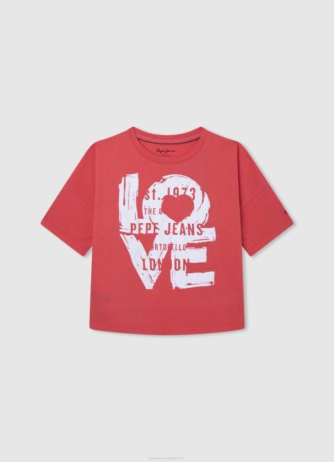 djevojka_studio_crvena_majica_s_printom_ljubavi_pepe_jeans_jz8h1444.jpg djevojka studio crvena majica s printom ljubavi Pepe Jeans JZ8H1444 - Slika 1