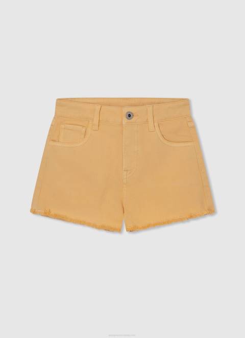 djevojka studio crvena patty kratke hlače običnog kroja Pepe Jeans JZ8H1494 - Slika 4
