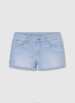djevojka traper patty traper kratke hlače redovnog kroja Pepe Jeans JZ8H1504 - Slika 4