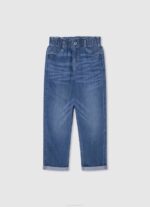 djevojka traper willa jr lepršave traperice visokog struka Pepe Jeans JZ8H1368 - Slika 5