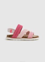 djevojka tvornički ružičasta berlin cloud anatomske sandale Pepe Jeans JZ8H1343