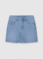 djevojka zaljev izvezena haljina od trapera Pepe Jeans JZ8H1380 - Slika 5