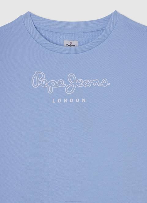 djevojka zaljev pamučni džemper s otisnutim logotipom Pepe Jeans JZ8H1413 - Slika 3