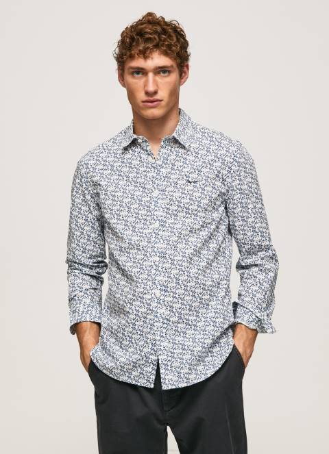 muskarci_bijela_lou_uska_kosulja_od_poplina_pepe_jeans_jz8h1070.jpg muškarci bijela lou uska košulja od poplina Pepe Jeans JZ8H1070 - Slika 1