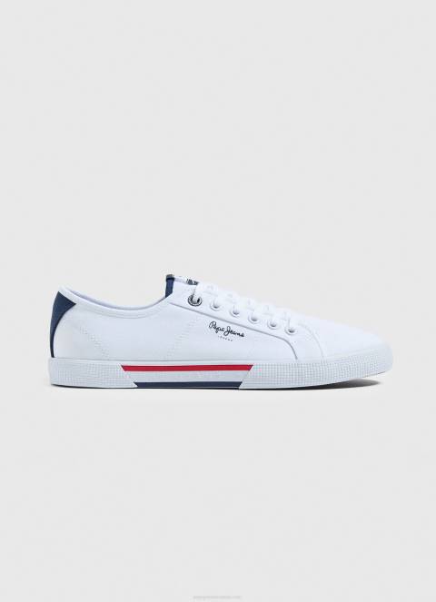 muskarci_bijela_osnovne_brady_tenisice_pepe_jeans_jz8h1242.jpg muškarci bijela osnovne brady tenisice Pepe Jeans JZ8H1242 - Slika 1