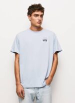 muškarci bjelilo plavo Pamučna majica s logotipom iz 1973 Pepe Jeans JZ8H924